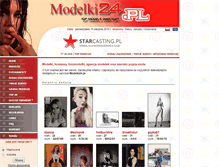 Tablet Screenshot of modelki24.pl